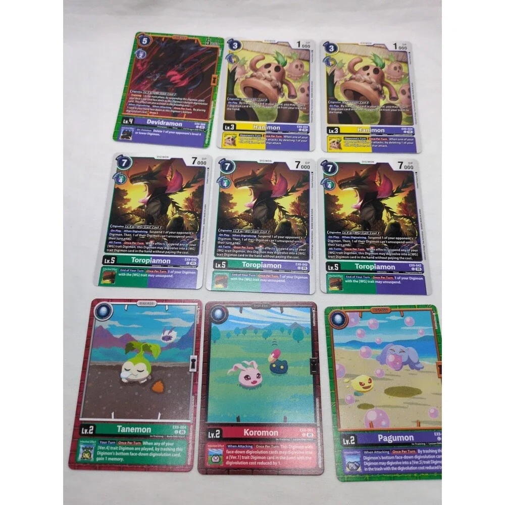 (90) Digimon Card Game Common Uncommon Rare + Foil Card Lot